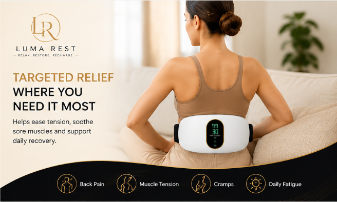 ProHeat Wireless Massage Belt | Deep Heat Therapy & Targeted Pain Relief