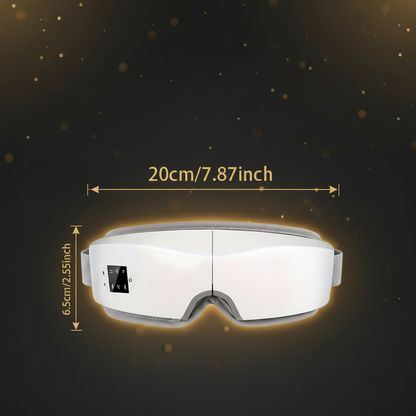 Eye Massager Size Guide - No Hands with Strap